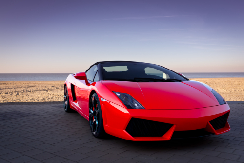 Luxury sports car